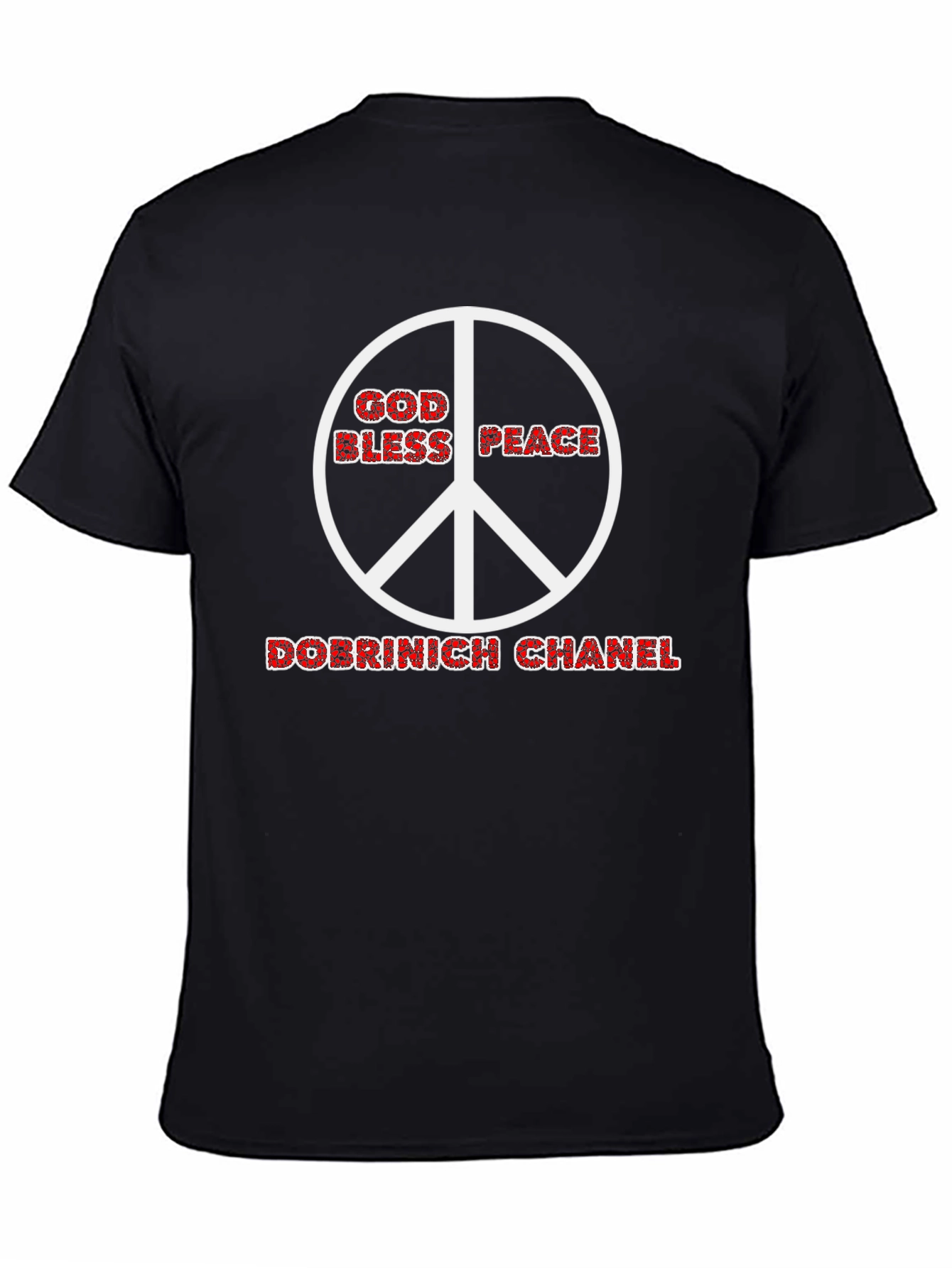 God Bless Peace Graphic T-Shirt