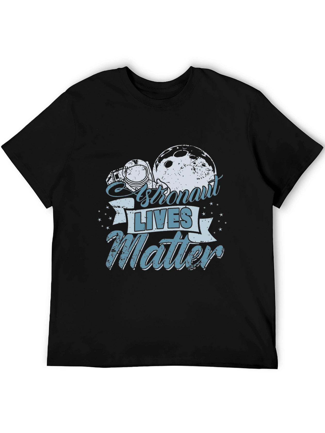 Astronaut Lives Matter Graphic T-Shirt - Space Theme