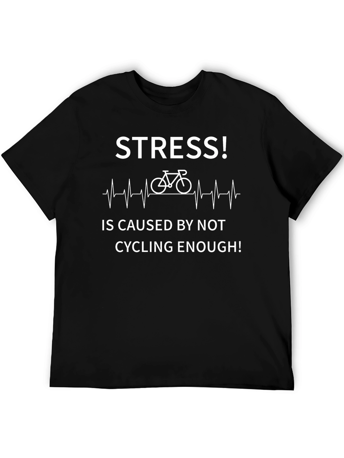 Stress Cycling T-Shirt: Ride Away Your Worries!