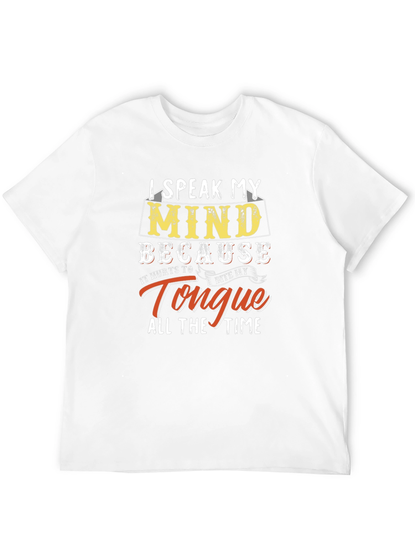 Speak My Mind Graphic T-Shirt