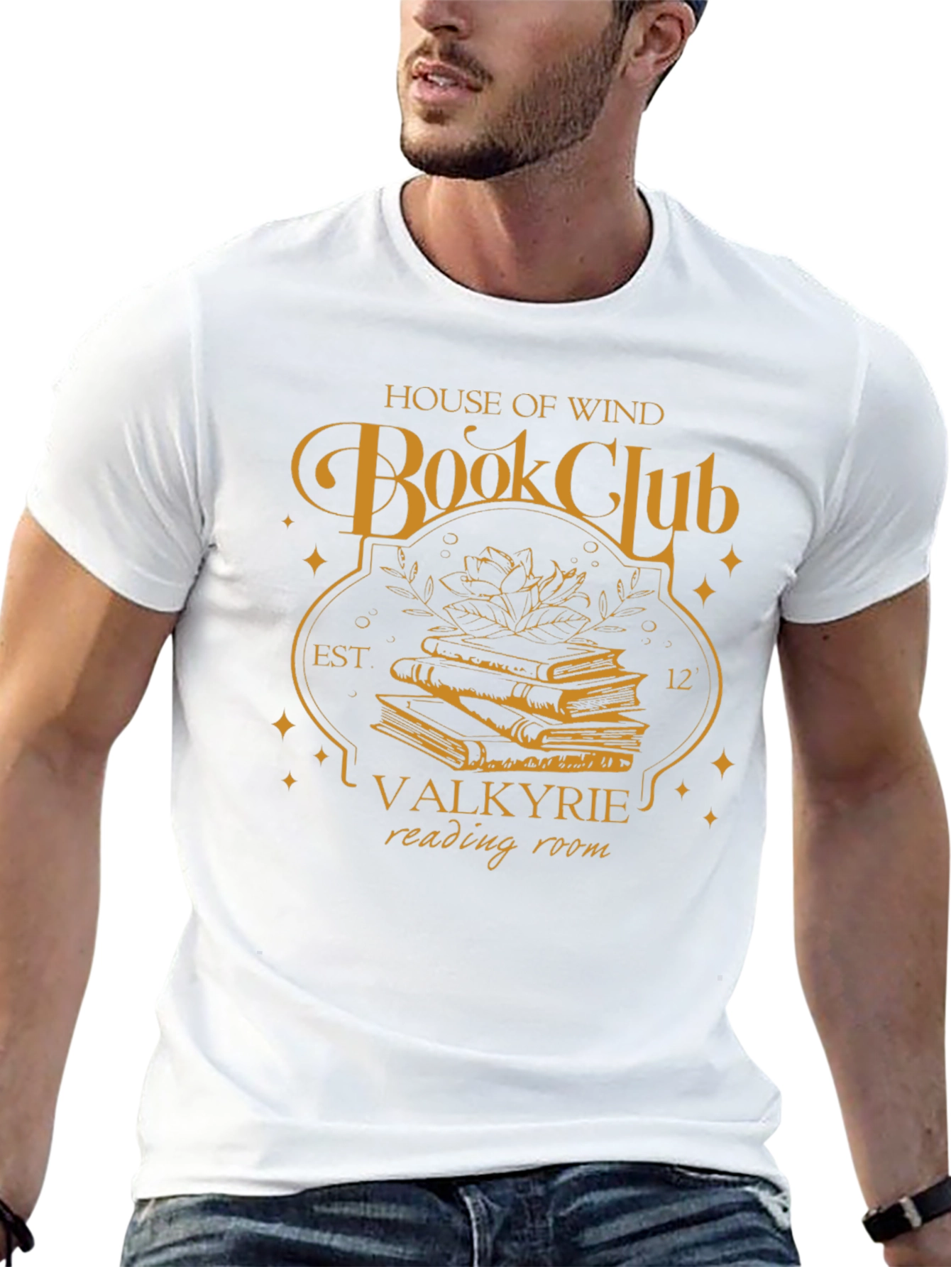 House of Wind Book Club Black T-Shirt