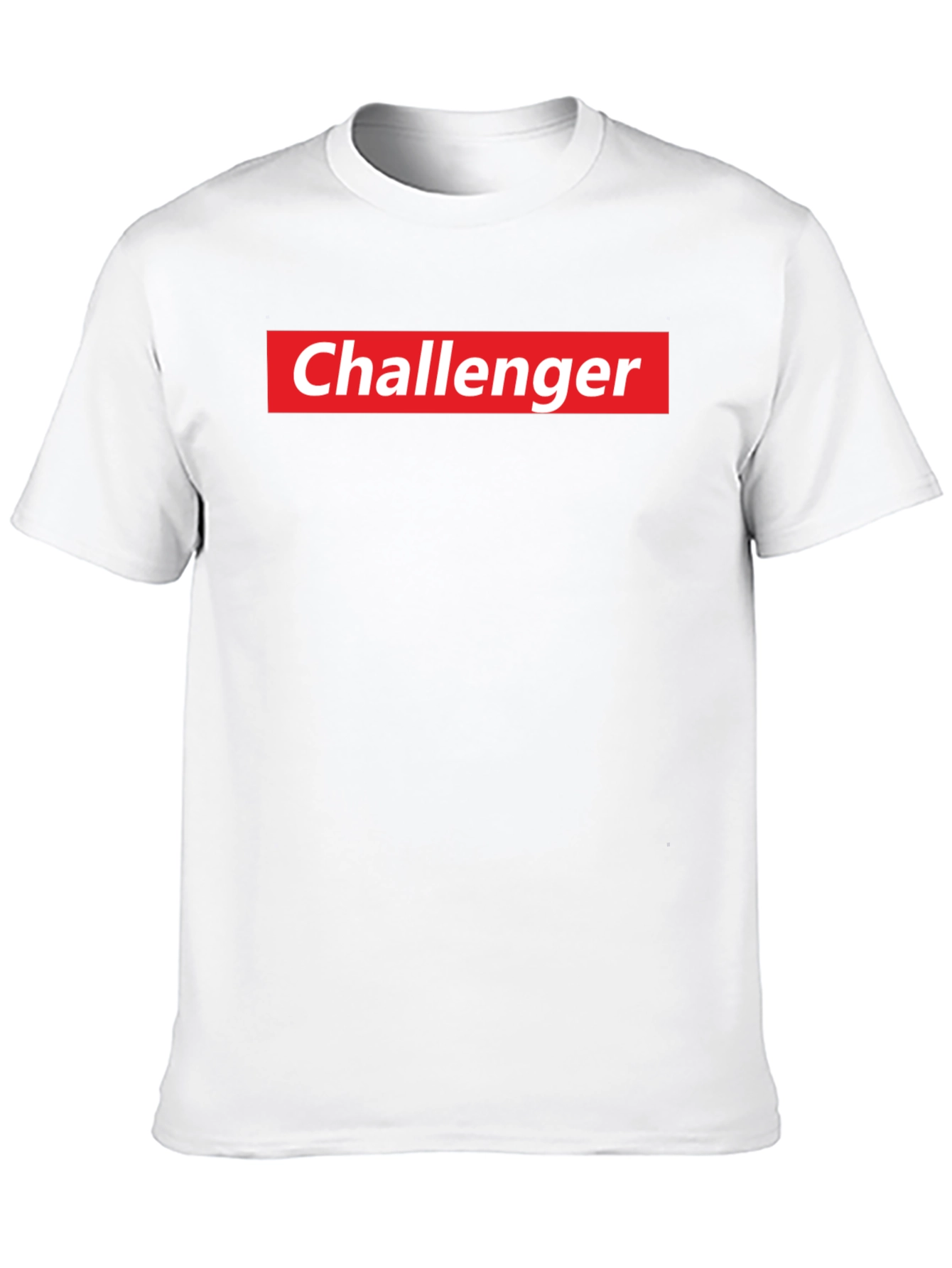 Challenger Logo T-Shirt - Black - Adult Unisex