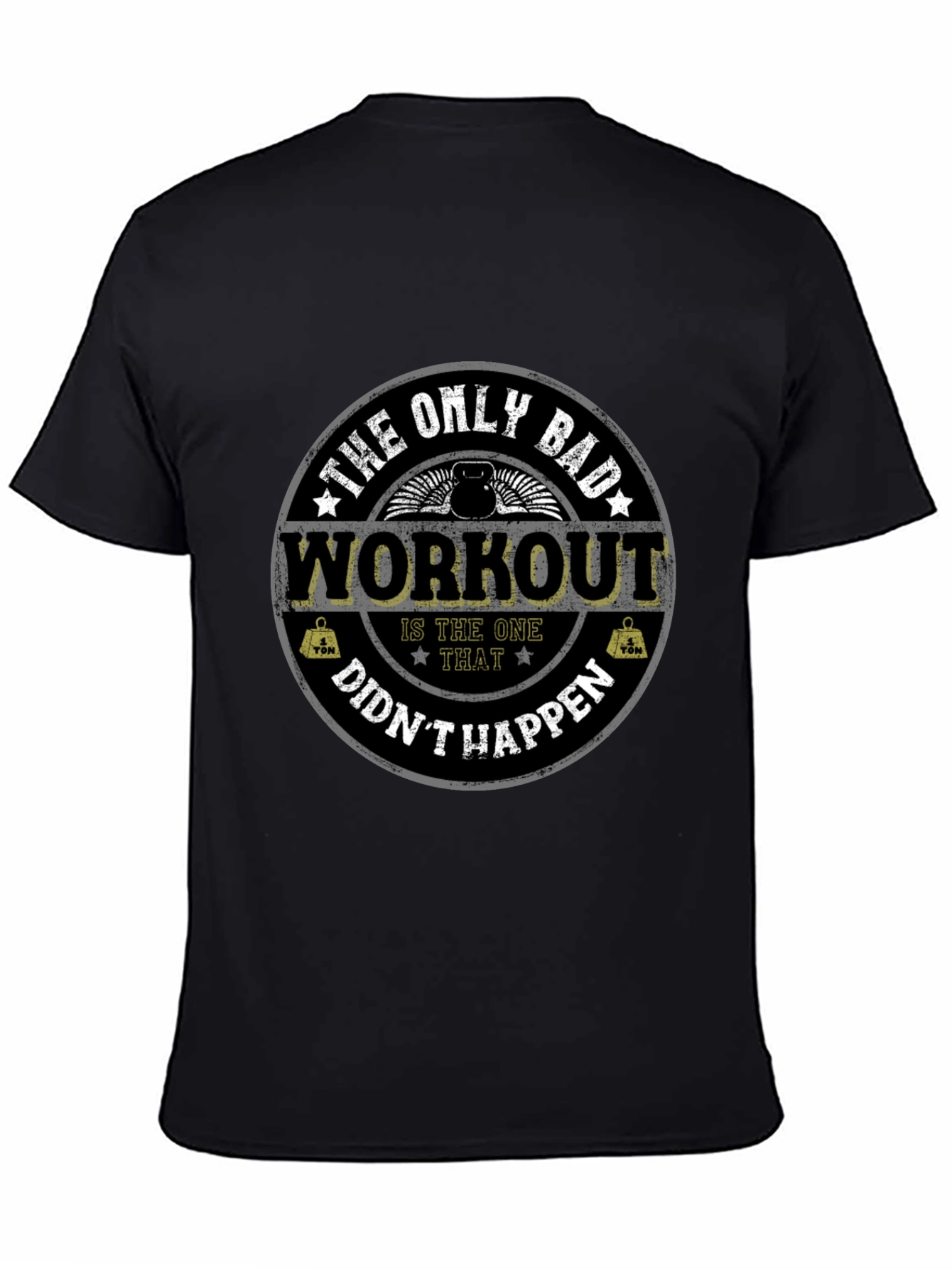 Workout Motivation T-Shirt Gym Fitness Apparel