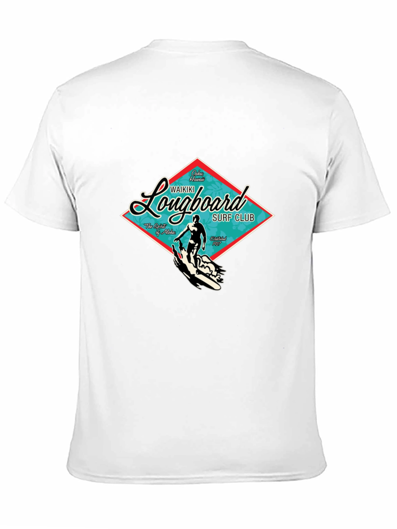 Waikiki Longboard Surf Club T-Shirt