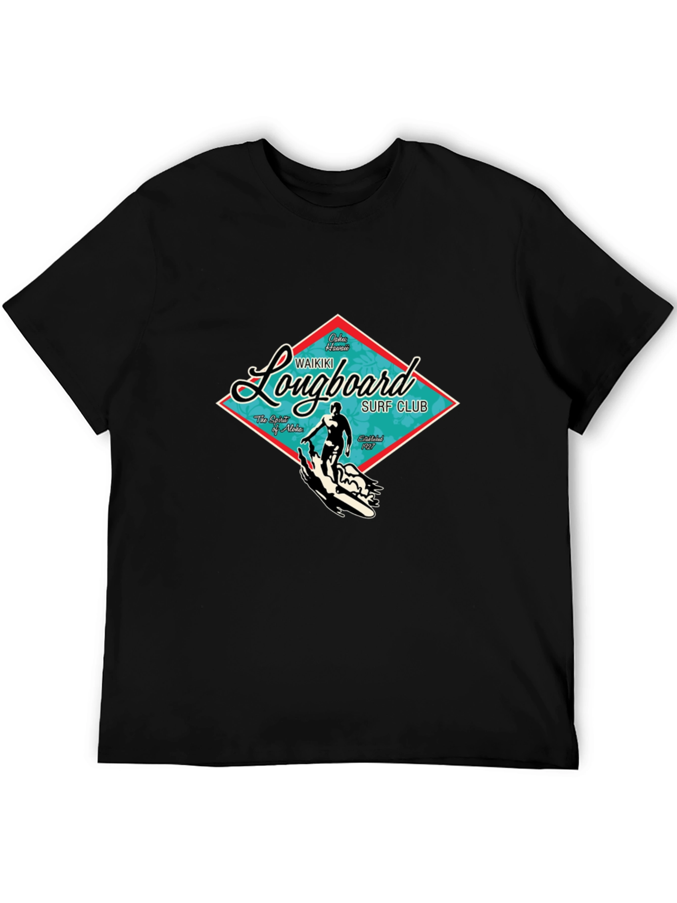 Waikiki Longboard Surf Club T-Shirt