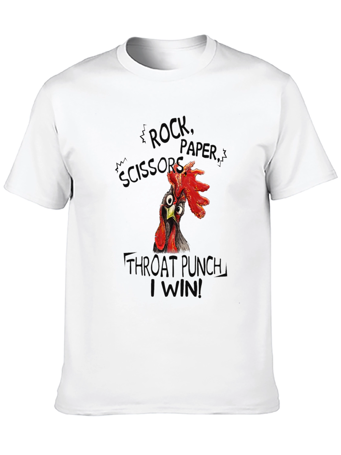 Funny Chicken Throat Punch T-Shirt