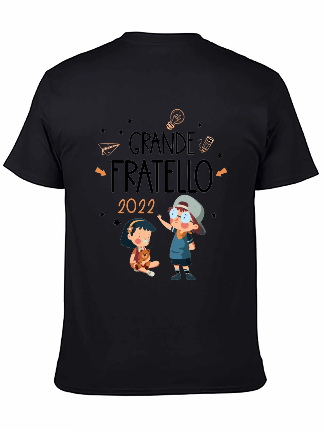 Grande Fratello 2022 Black T-Shirt