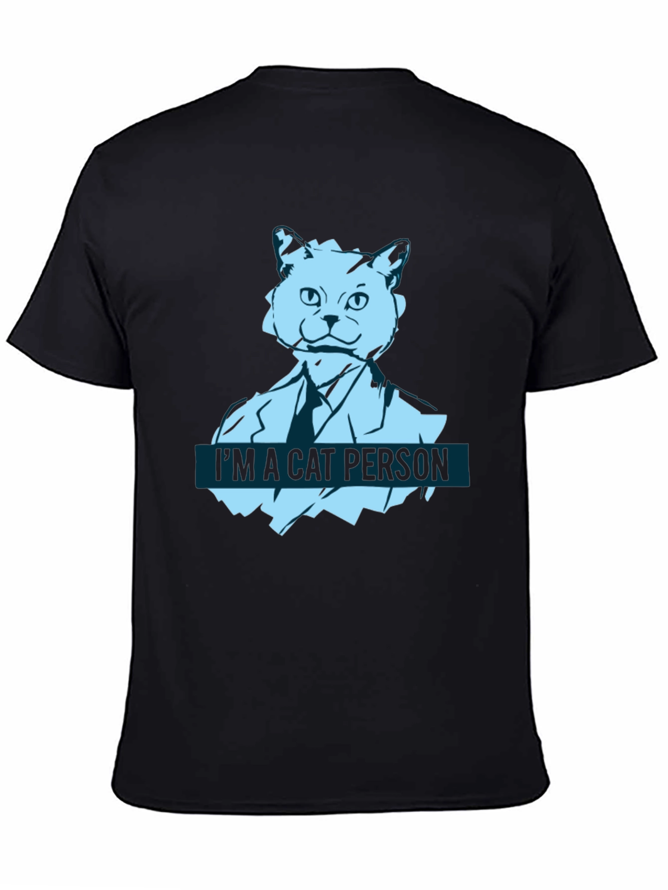 Im a Cat Person T-Shirt - Black