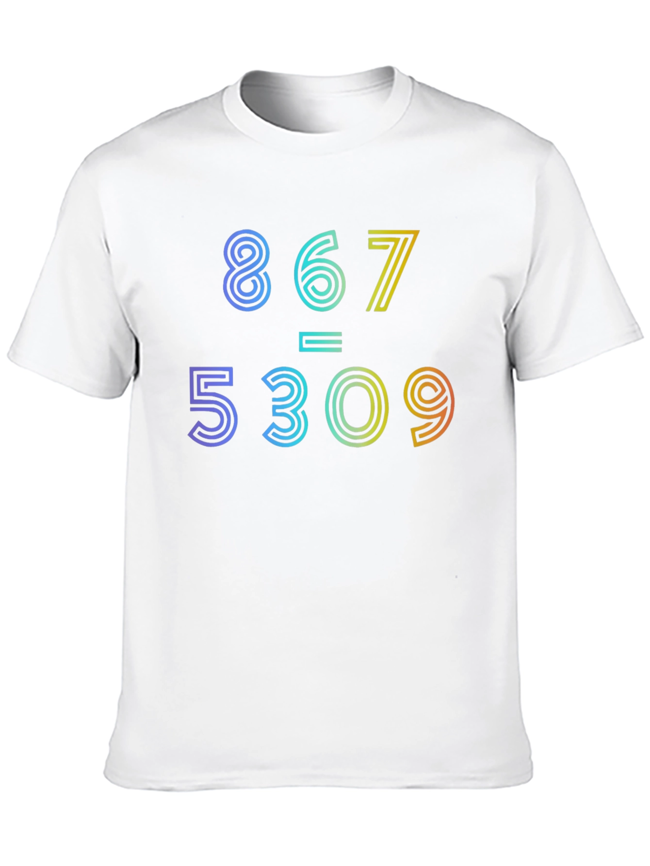 867-5309 Mens Graphic Tee - Jennys Number!