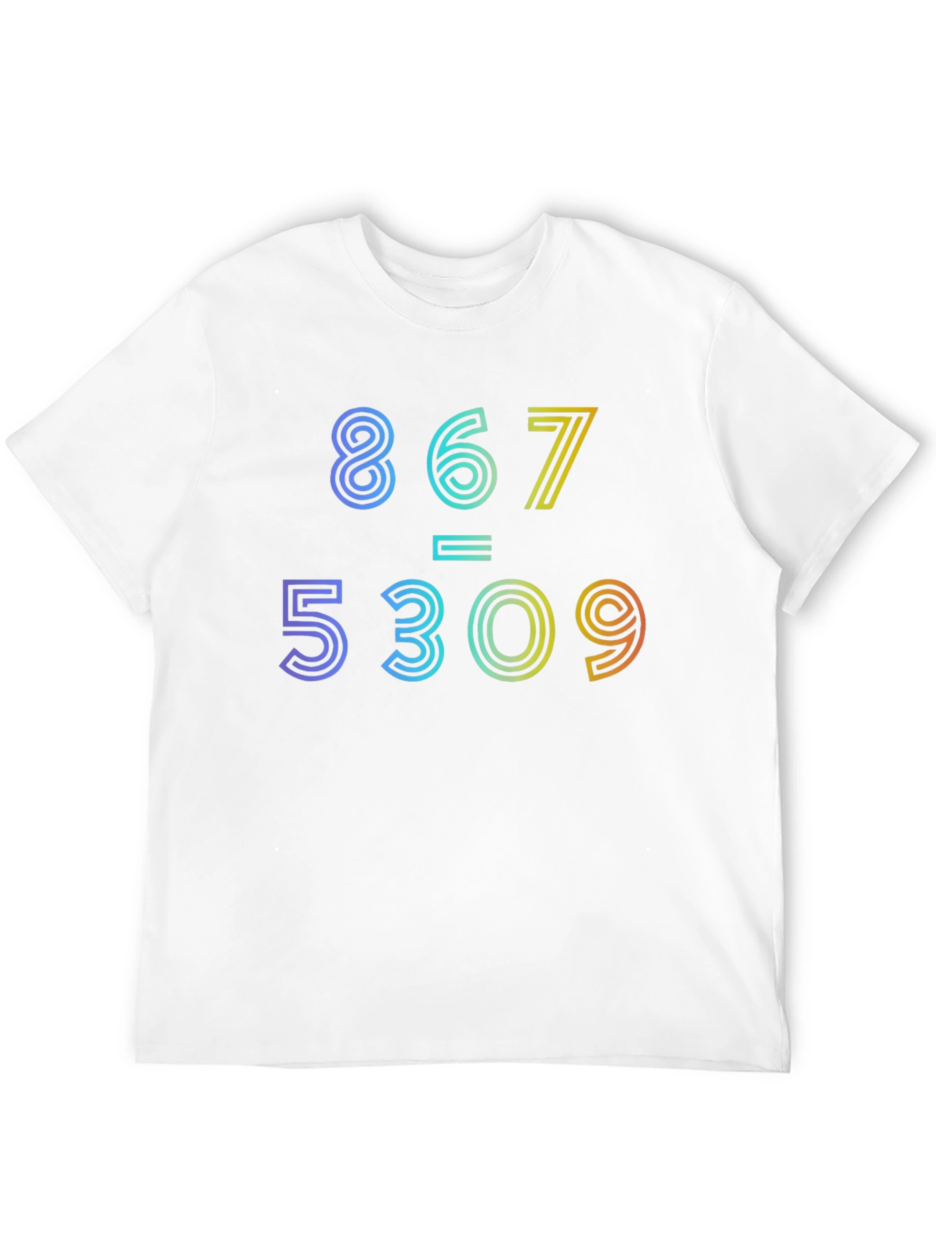 867-5309 Mens Graphic Tee - Jennys Number!