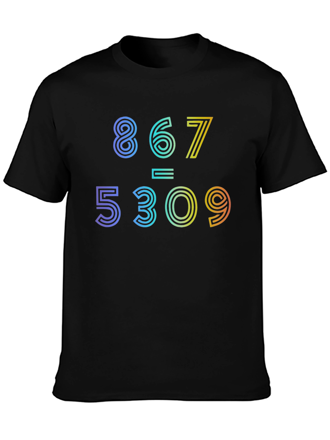 867-5309 Mens Graphic Tee - Jennys Number!