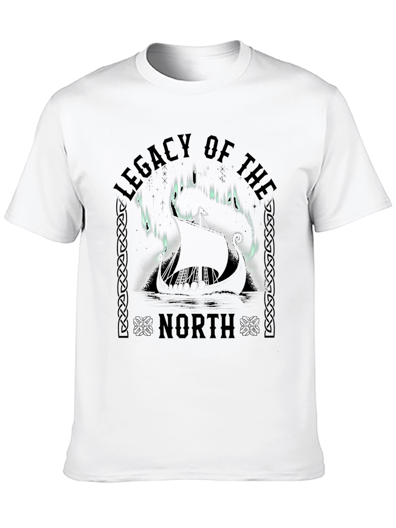 Legacy of the North Viking Ship T-Shirt