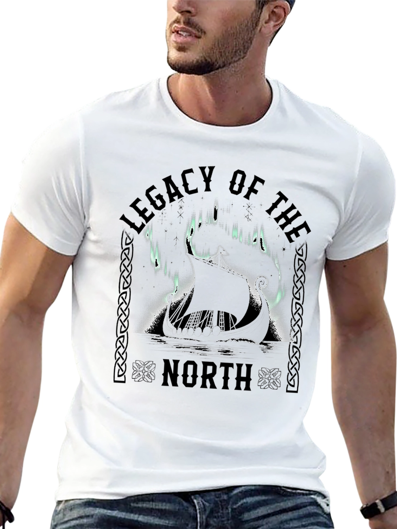 Legacy of the North Viking Ship T-Shirt