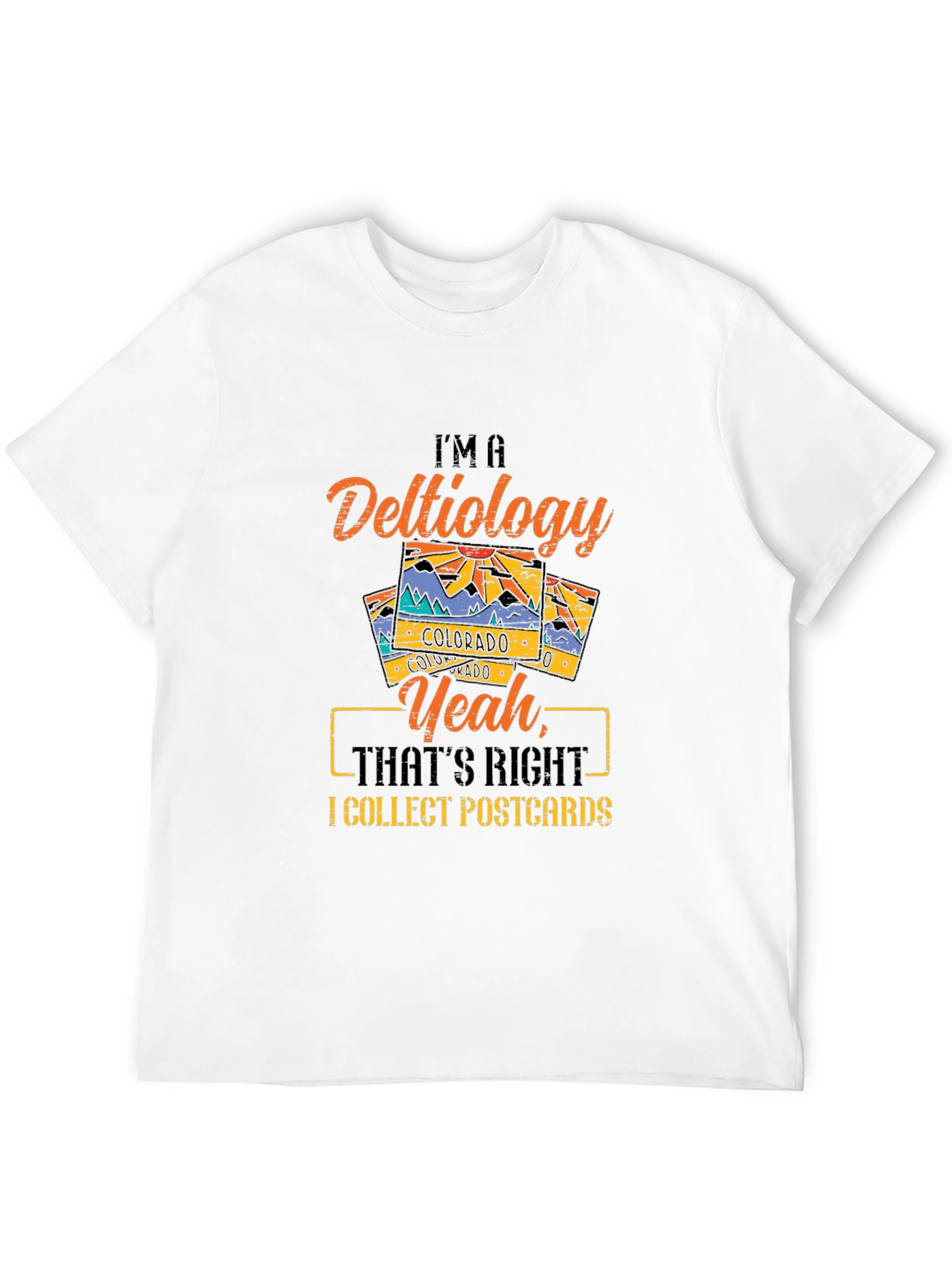 Deltiology Postcard Collector T-Shirt