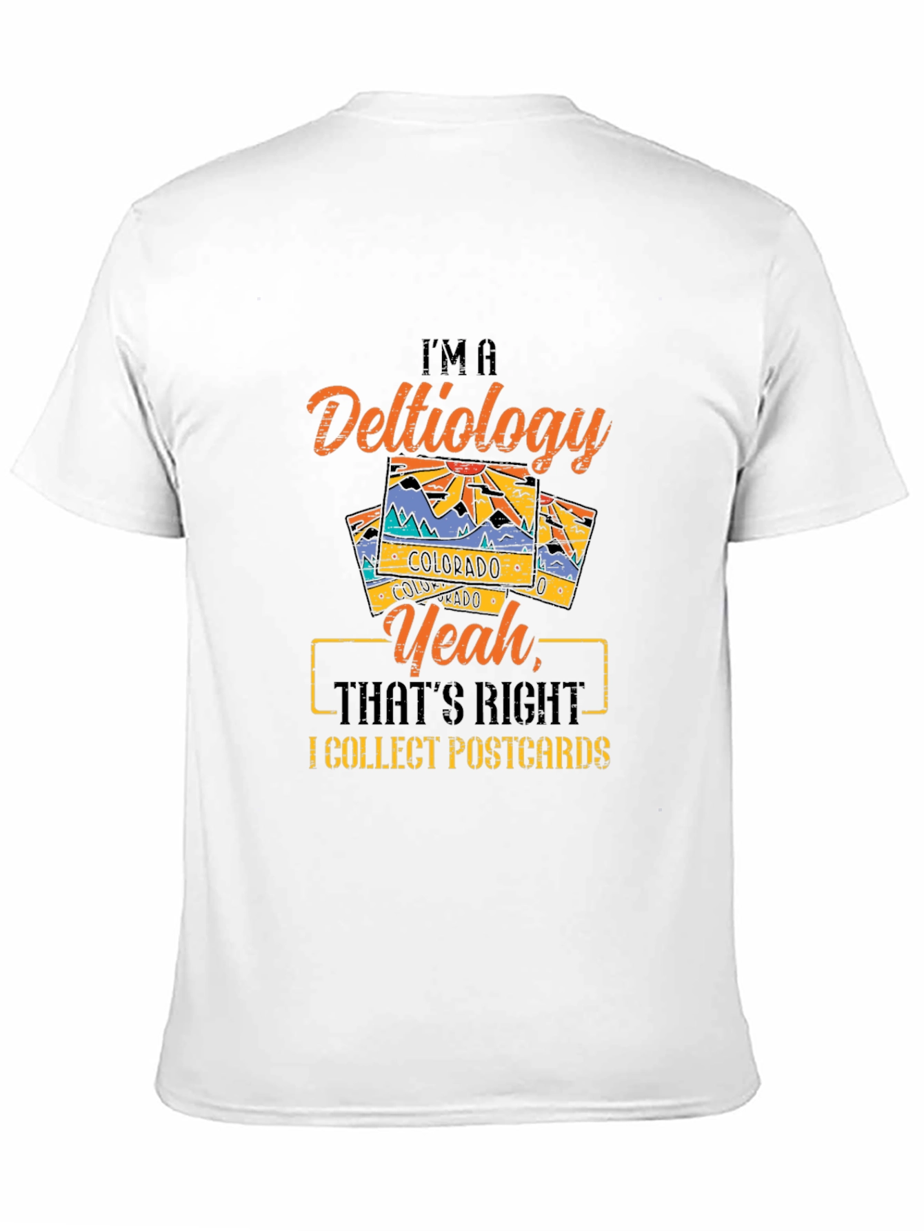 Deltiology Postcard Collector T-Shirt