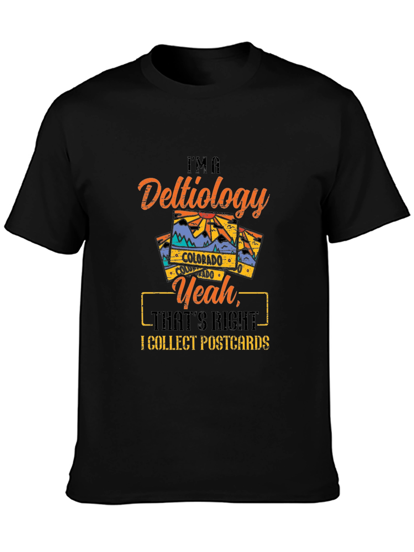Deltiology Postcard Collector T-Shirt