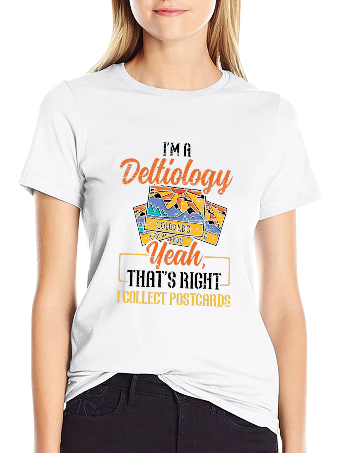 Deltiology Postcard Collector T-Shirt