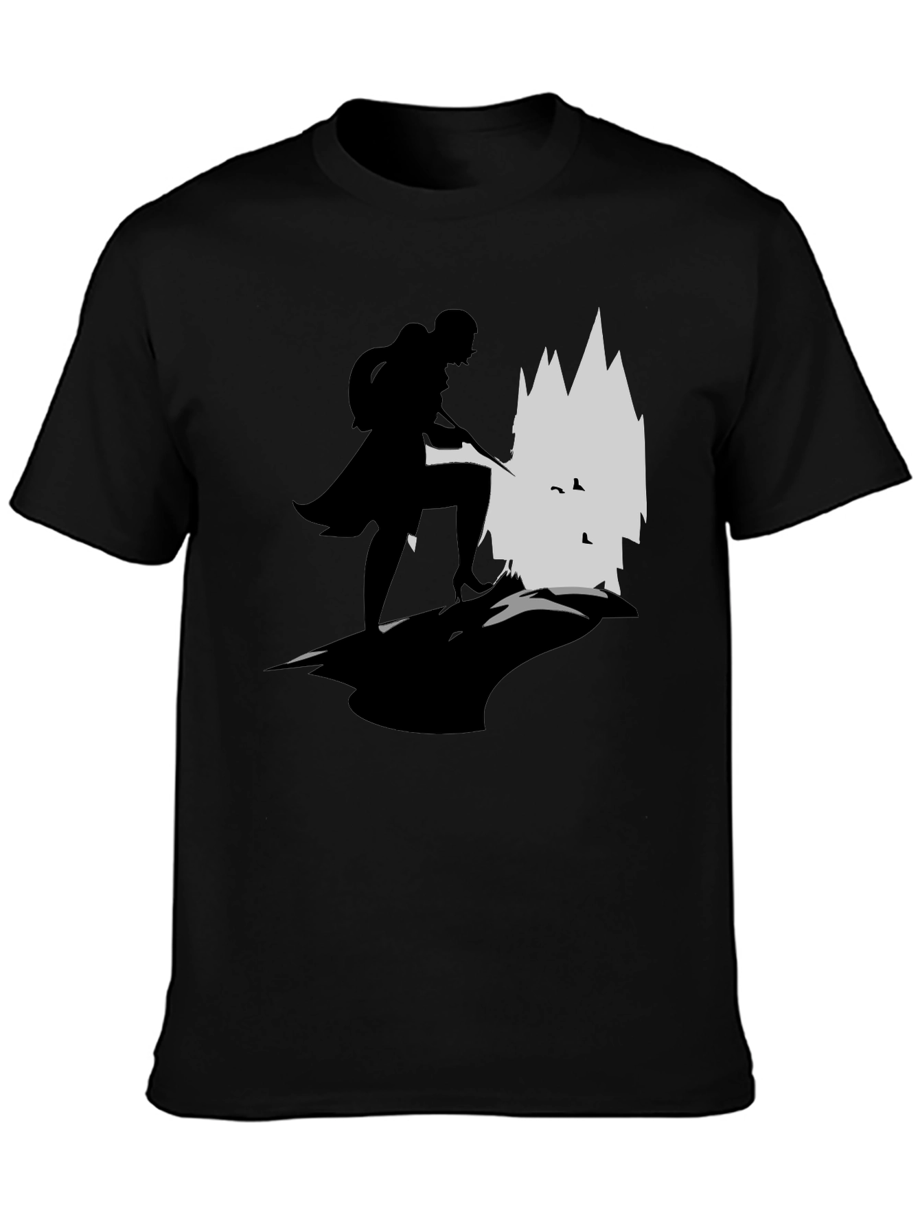 Adventure Silhouette Graphic T-Shirt