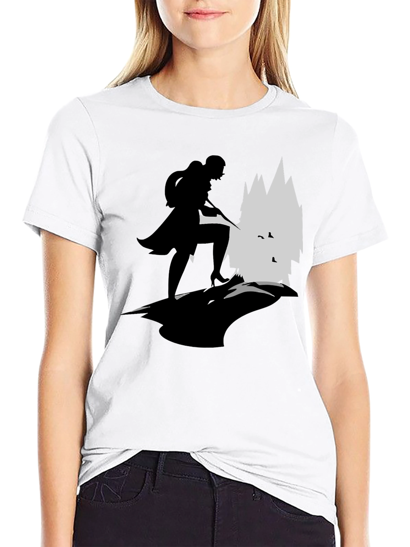 Adventure Silhouette Graphic T-Shirt