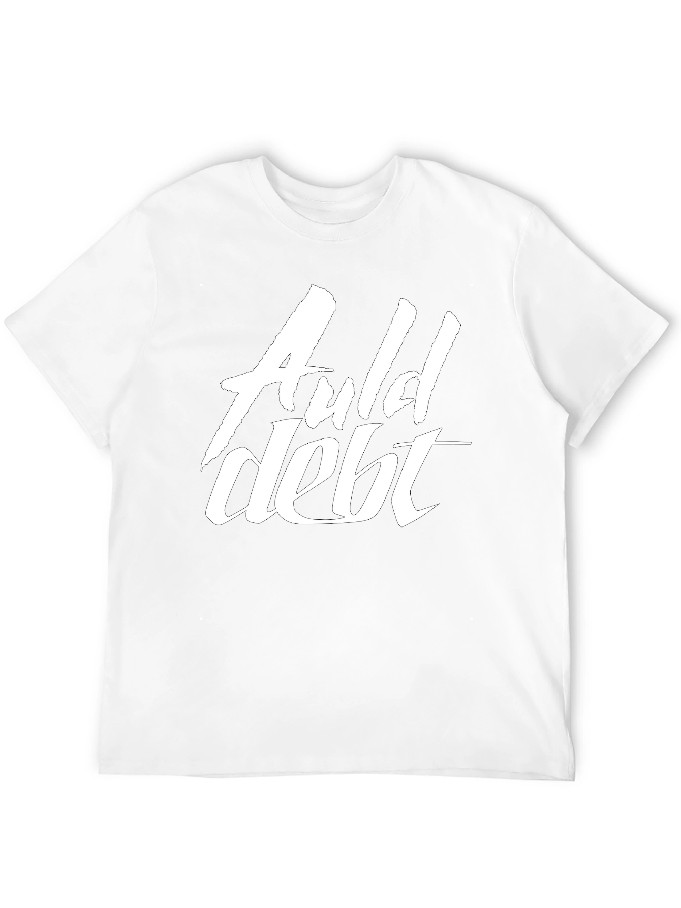 Auld Debt T-Shirt - Classic Black Tee