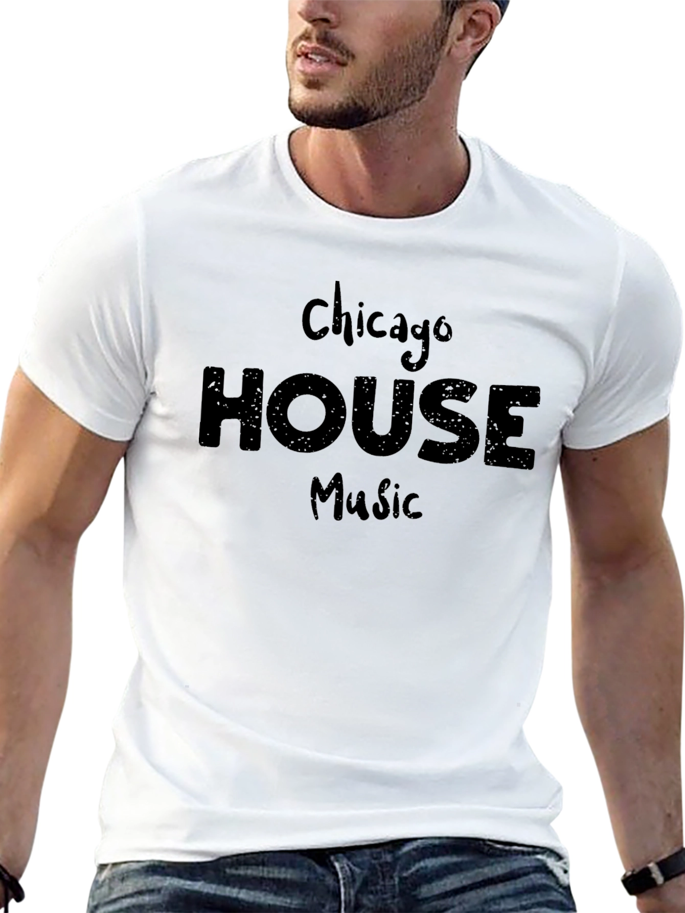 Chicago House Music Graphic T-Shirt