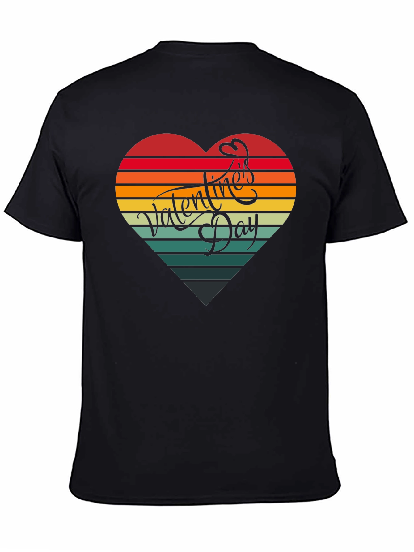 Valentines Day Heart Graphic Tee