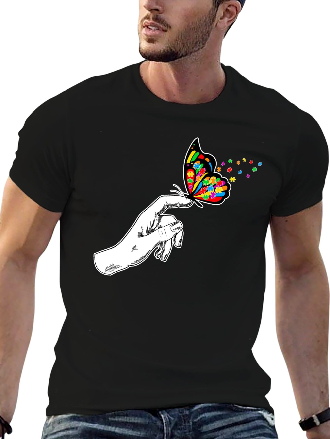 Autism Awareness Butterfly T-Shirt