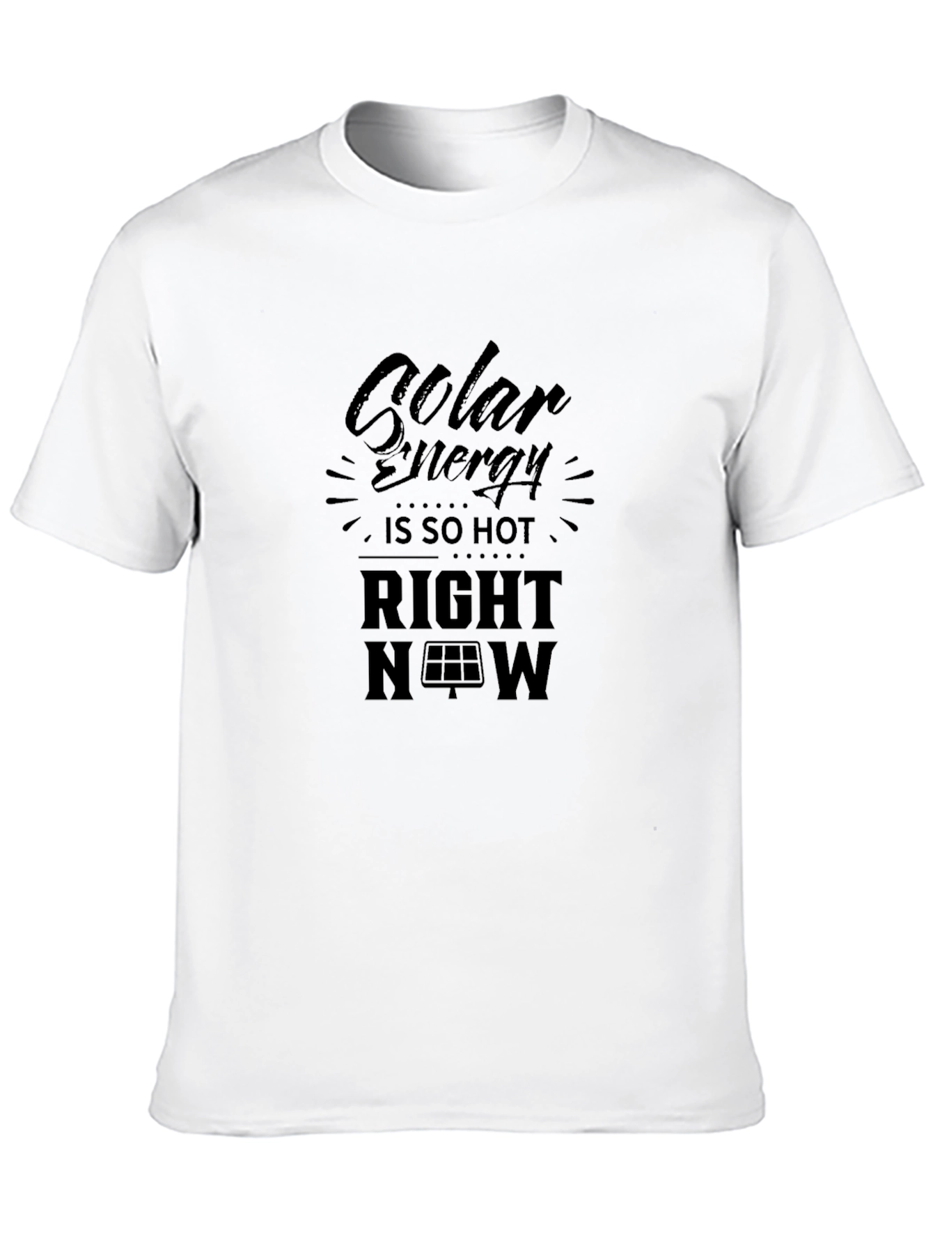 Solar Energy T-Shirt: Eco-Friendly Fashion