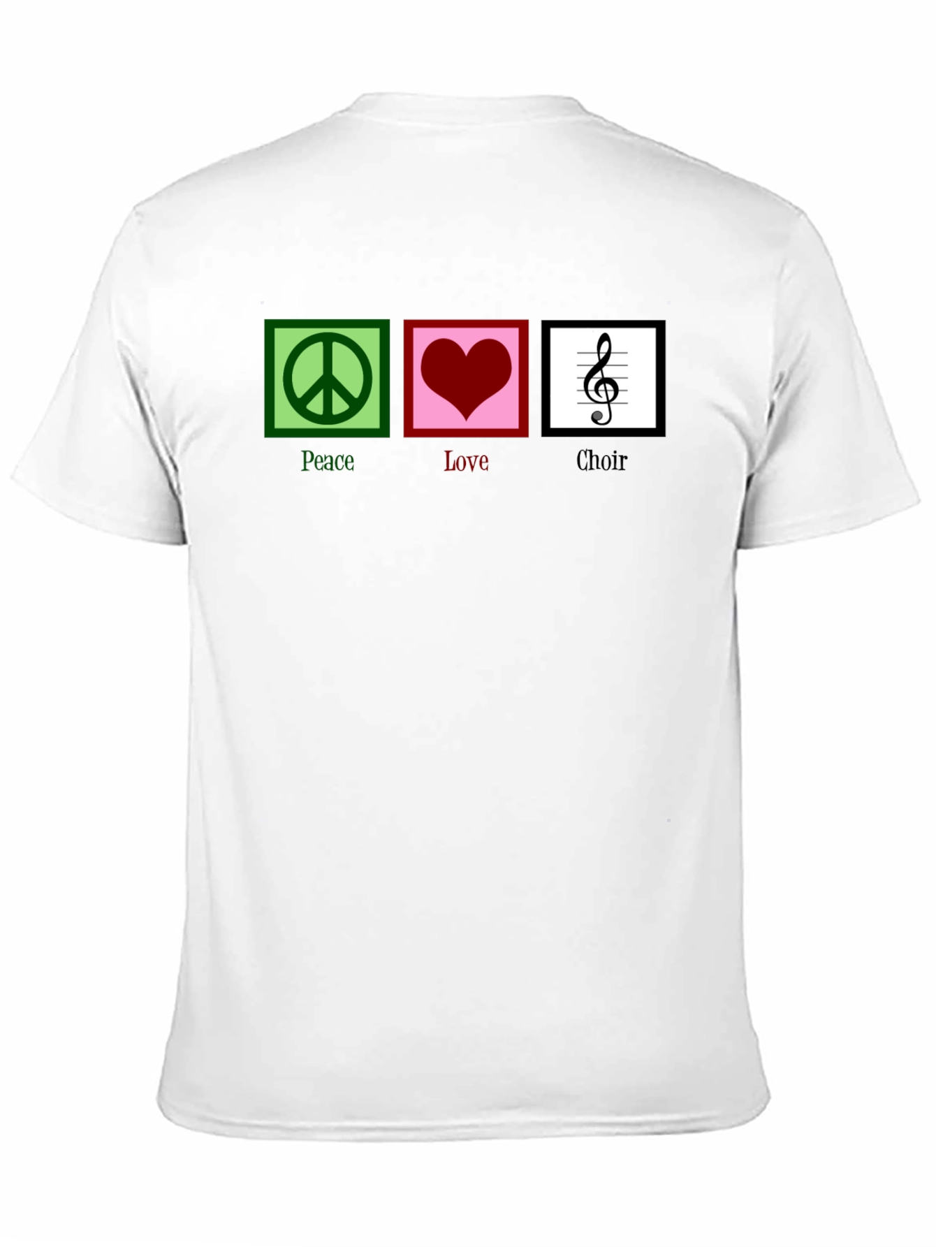Peace Love Choir Graphic T-Shirt