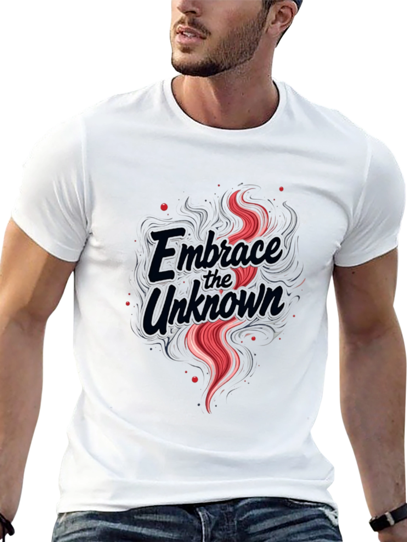 Embrace the Unknown Graphic T-Shirt - Premium Comfort