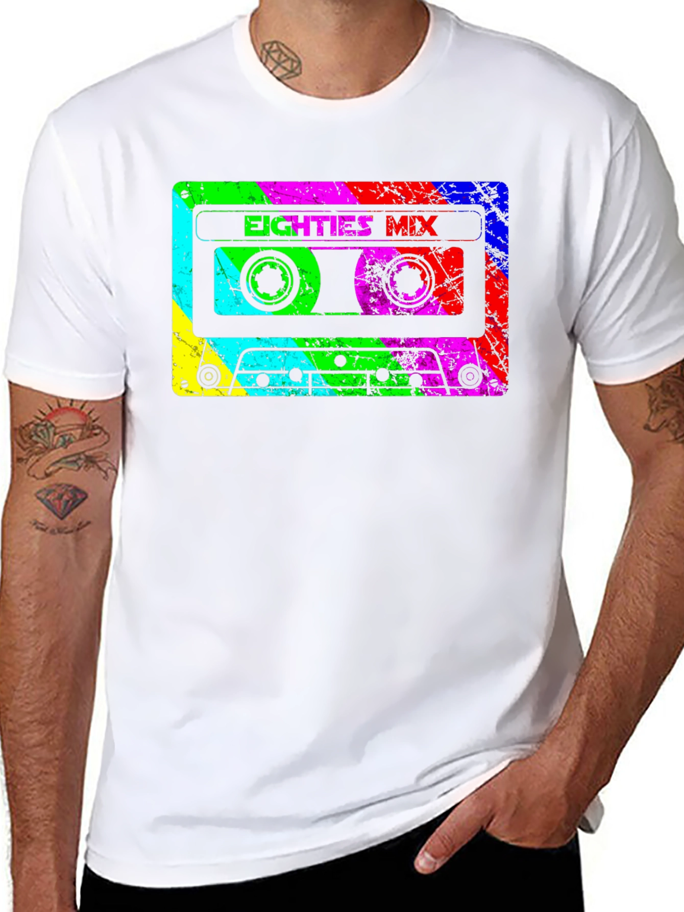 Retro 80s Mix Cassette T-Shirt