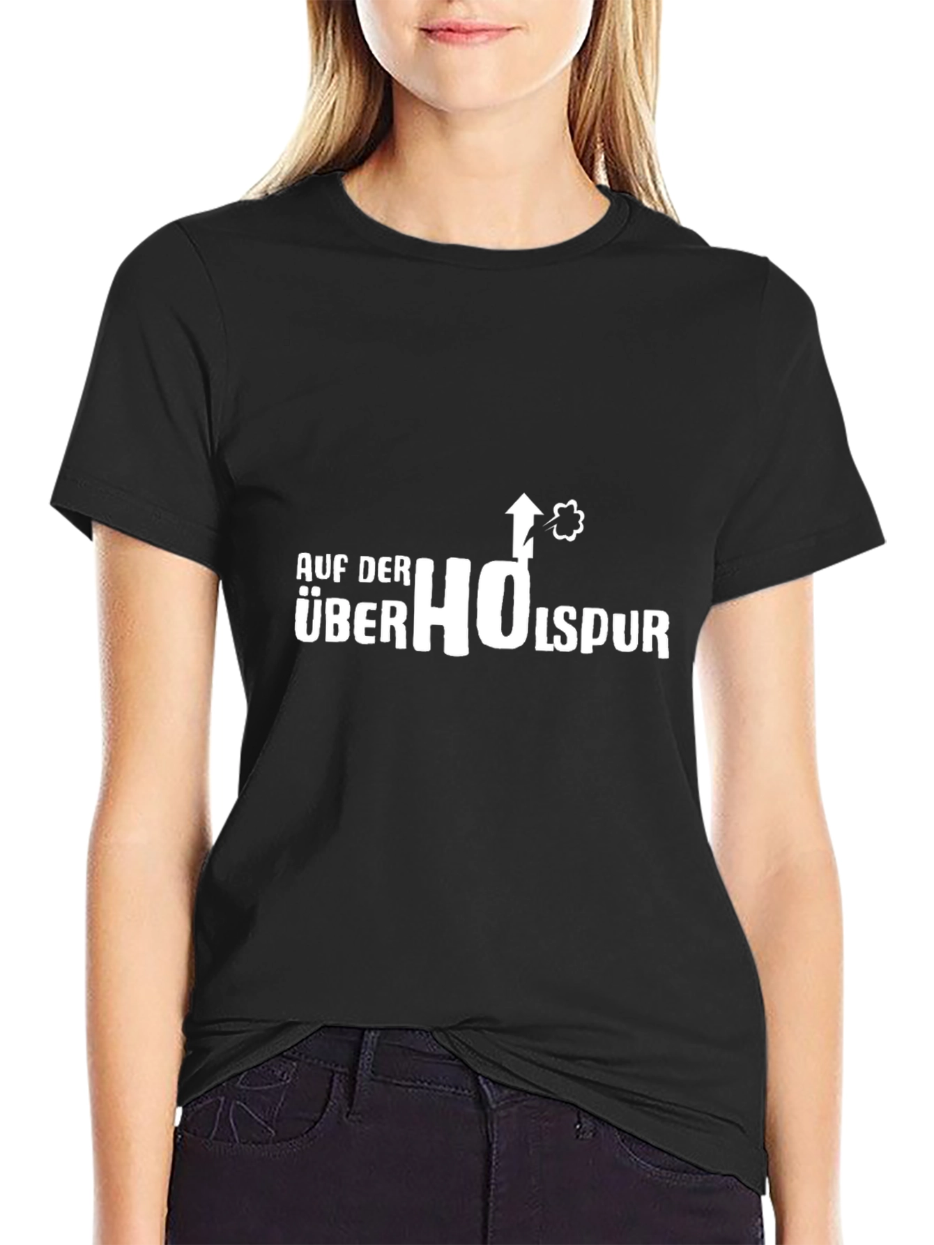 Auf Der Uber Holspur Funny Graphic Tee