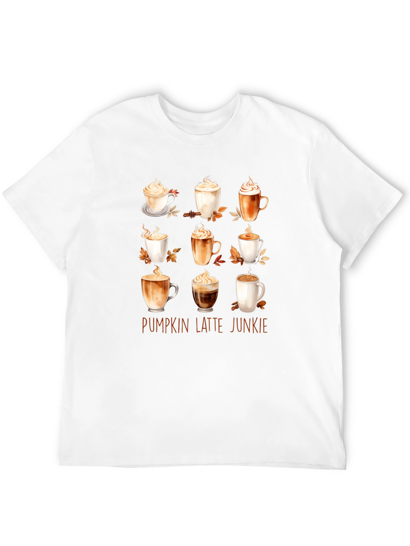 Pumpkin Latte Junkie T-Shirt