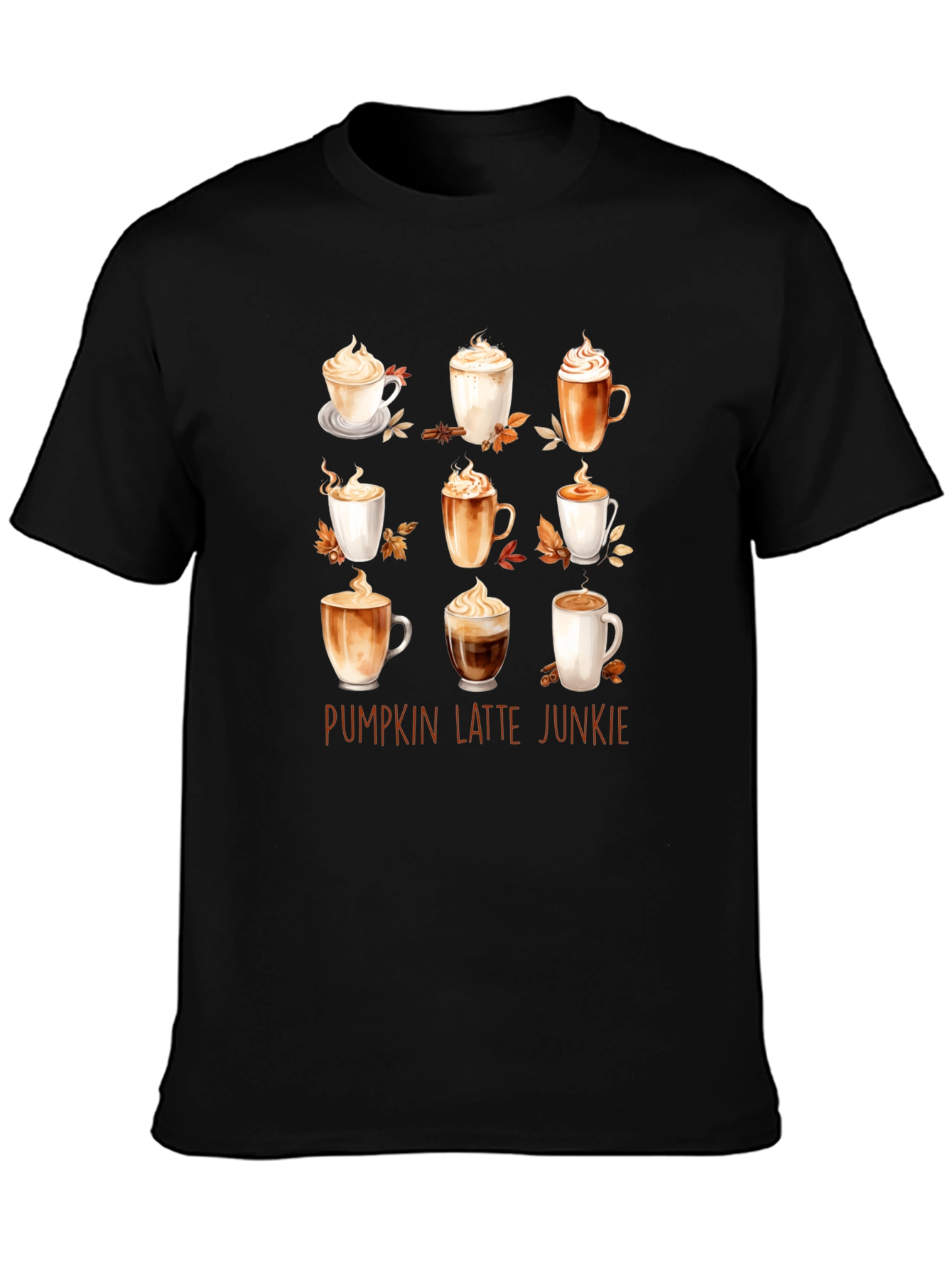 Pumpkin Latte Junkie T-Shirt
