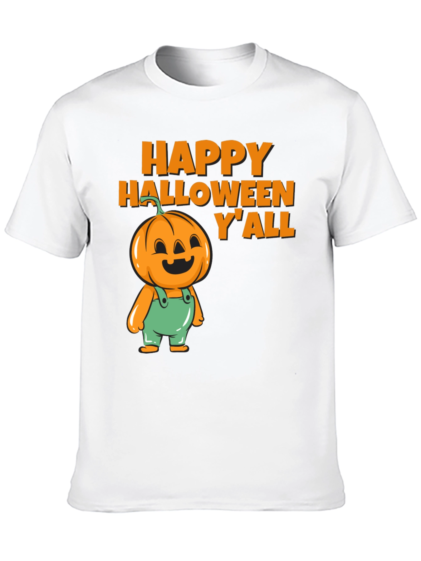 Happy Halloween YAll Pumpkin T-Shirt