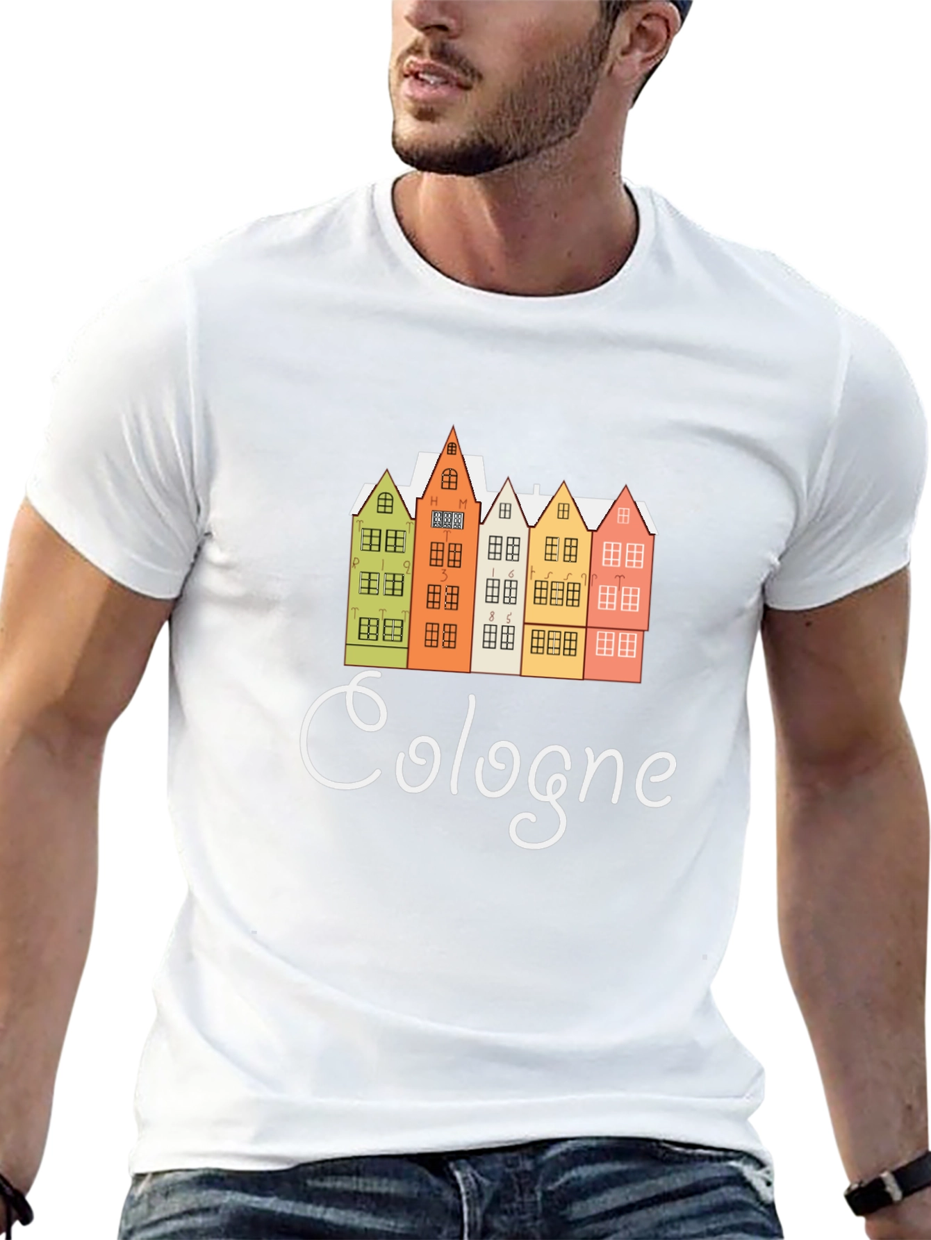 Cologne Germany Building Graphic Tee