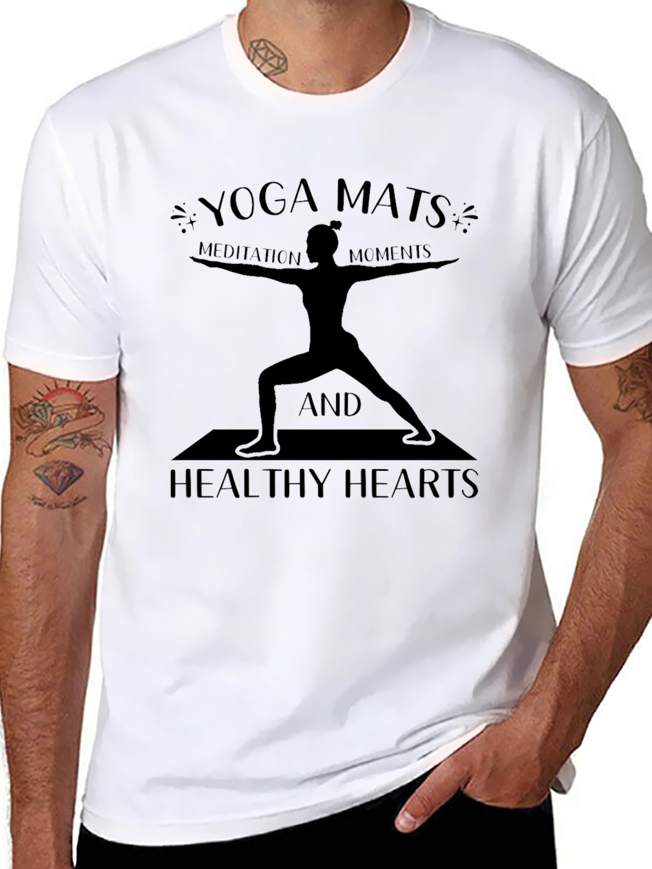 Yoga Mats Meditation T-Shirt