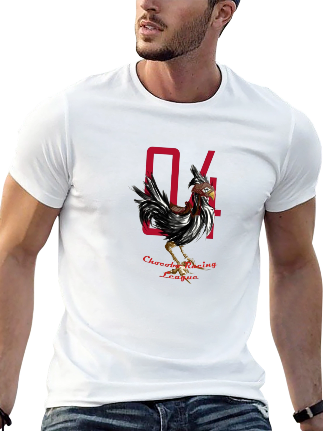 Chocobo Racing League Black T-Shirt