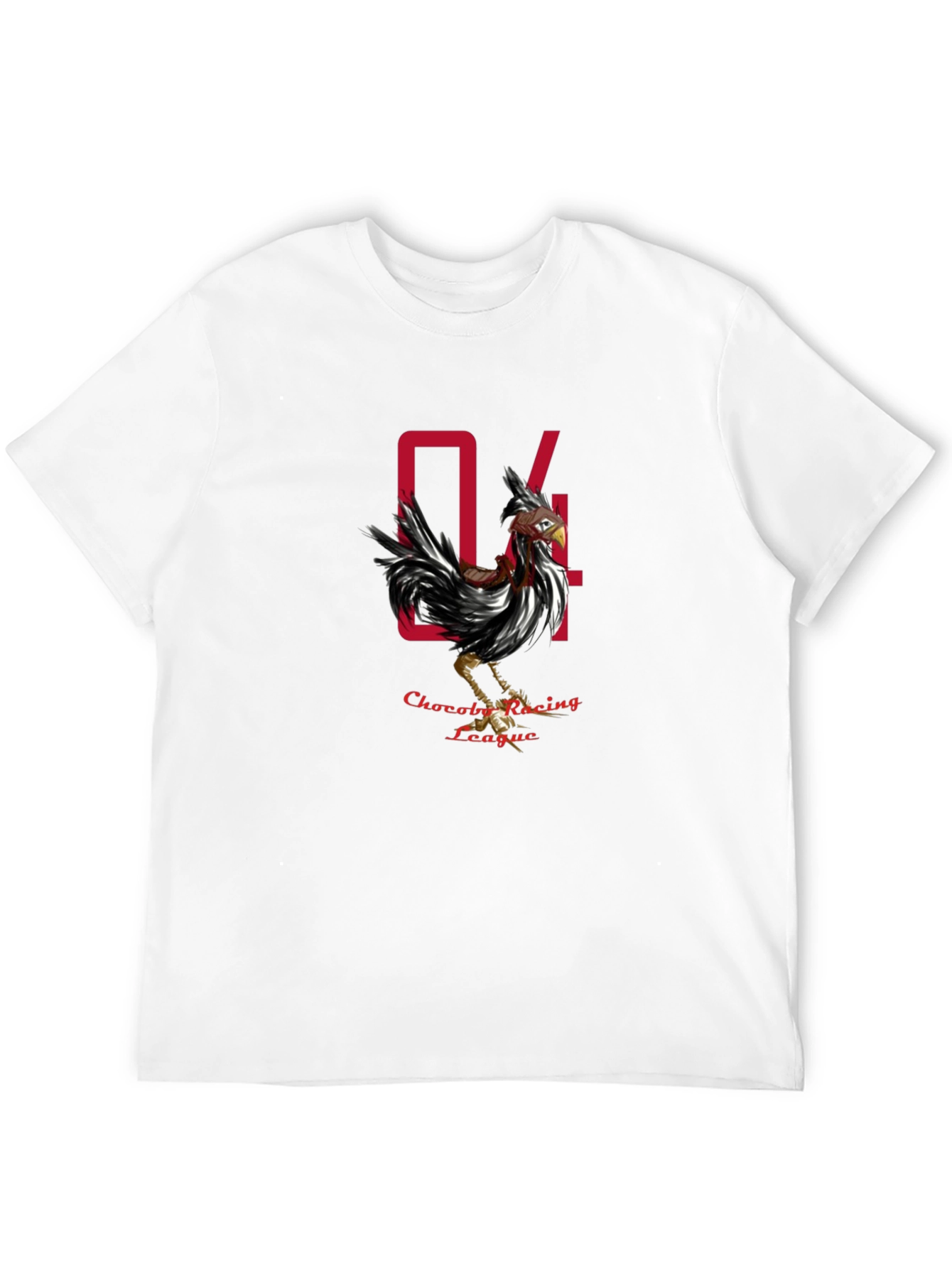 Chocobo Racing League Black T-Shirt