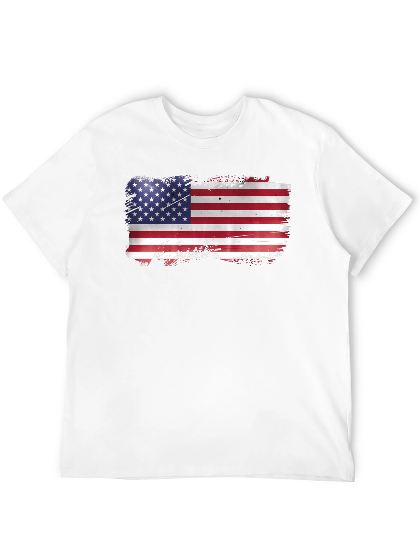 American Flag Graphic T-Shirt - Black