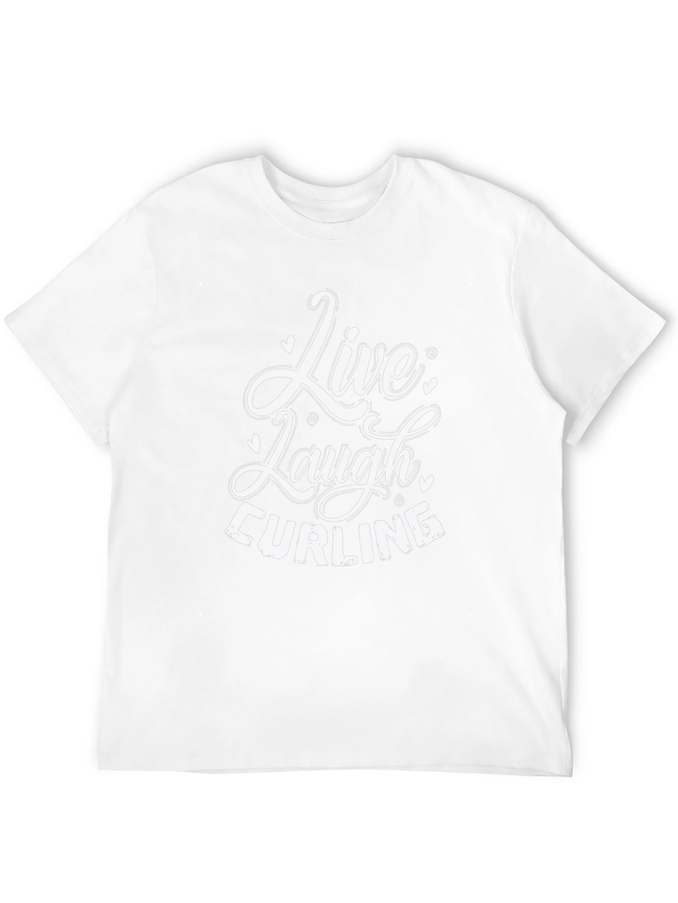 Live Laugh Curling T-Shirt