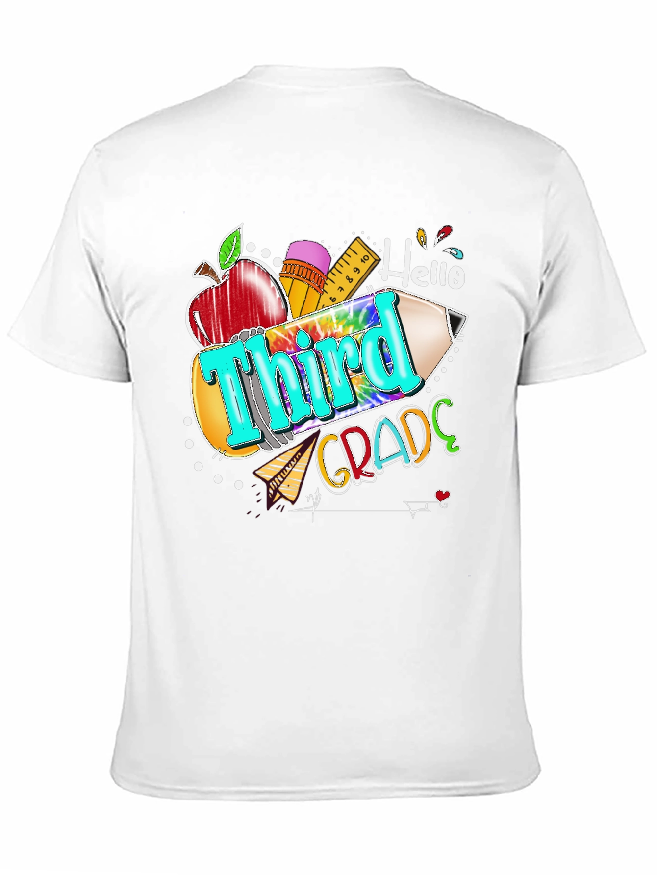 Third Grade Teacher Shirt - Back to School