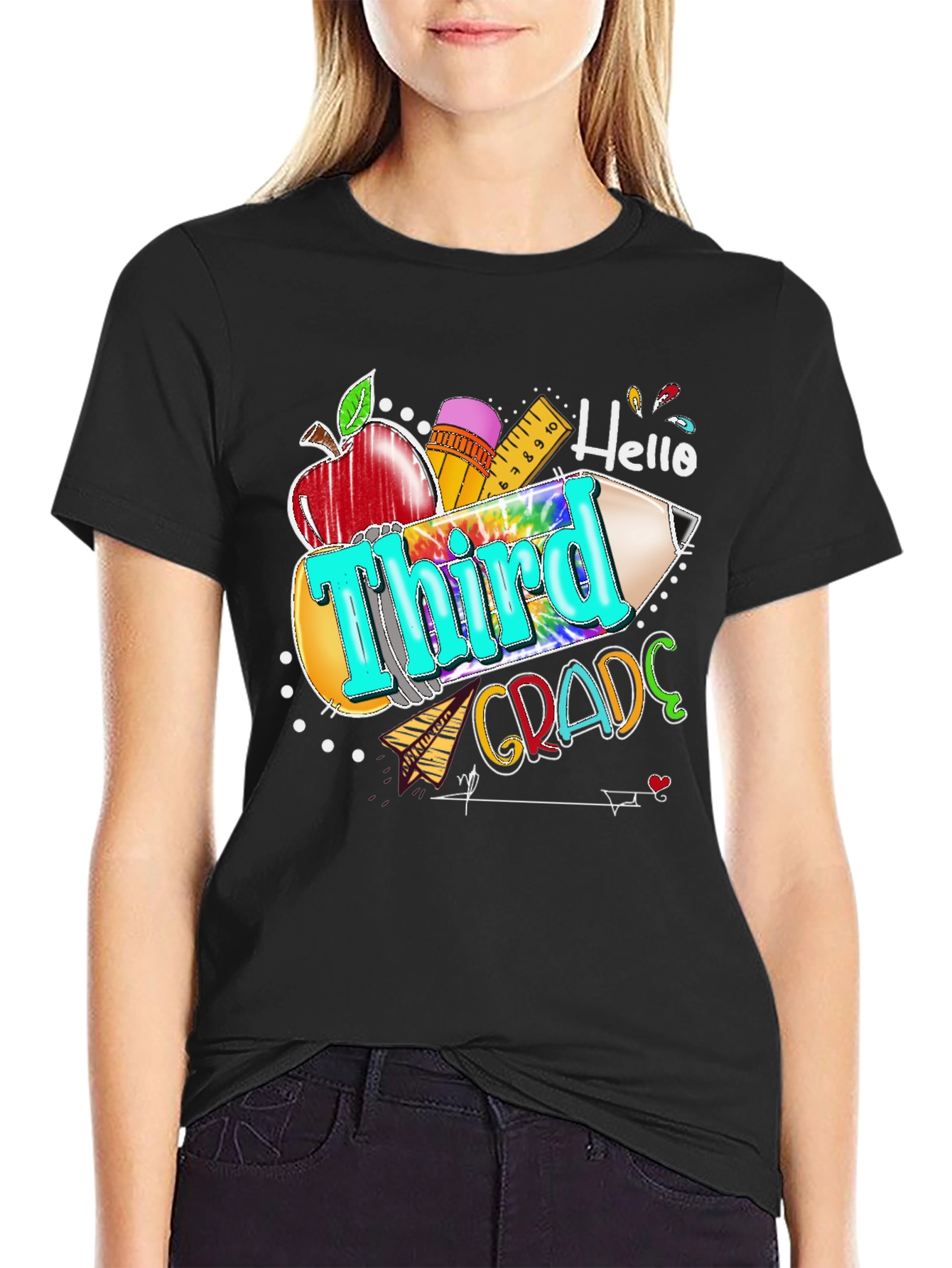 Third Grade Teacher Shirt - Back to School