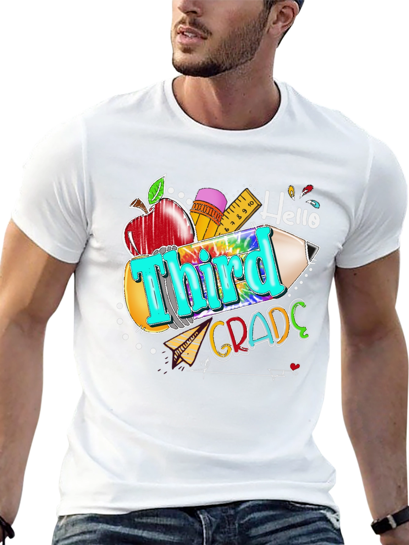 Third Grade Teacher Shirt - Back to School