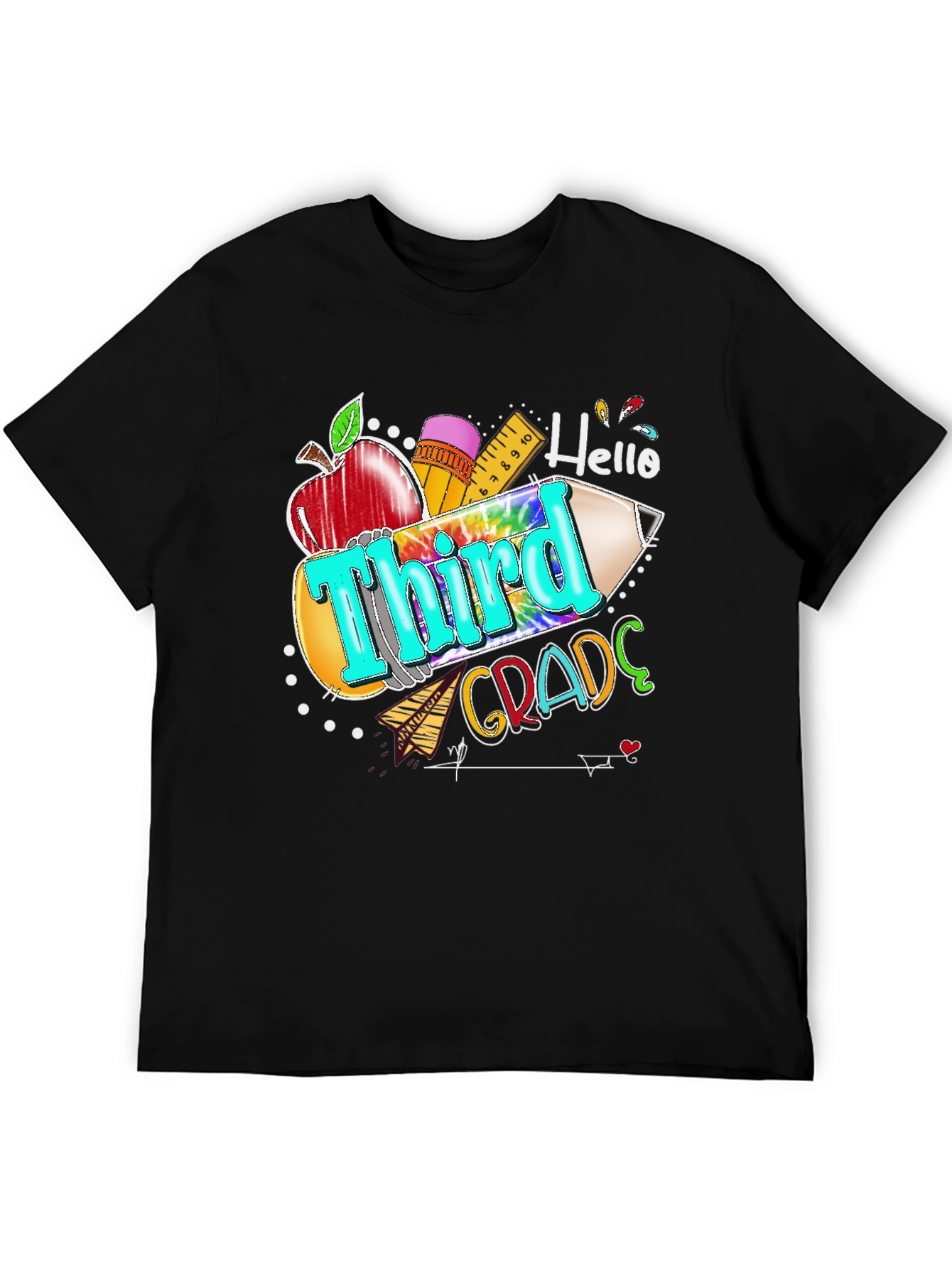 Third Grade Teacher Shirt - Back to School