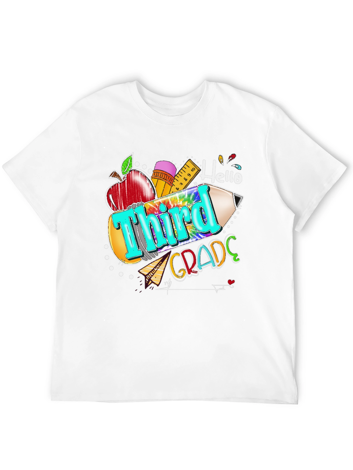 Third Grade Teacher Shirt - Back to School