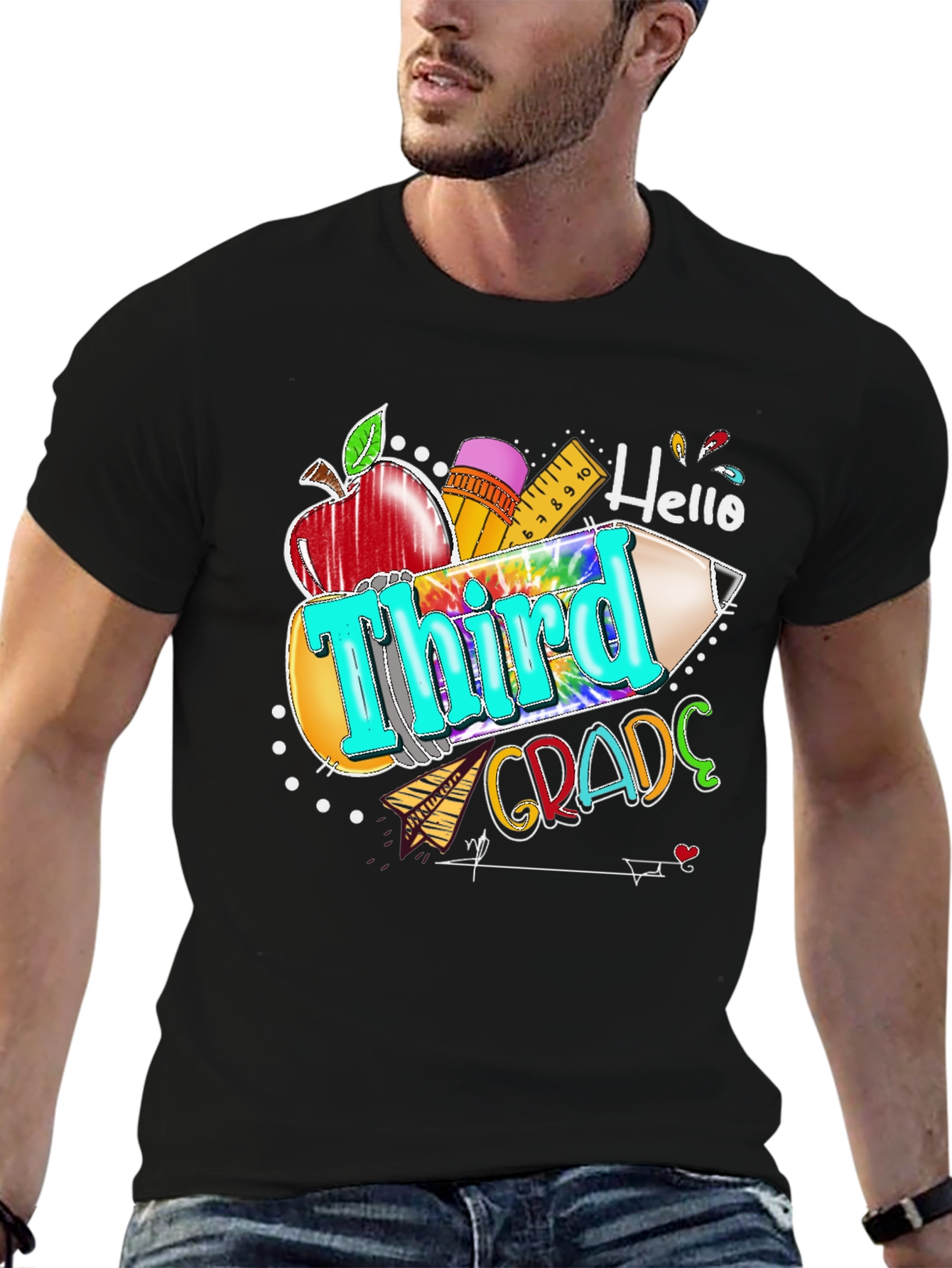 Third Grade Teacher Shirt - Back to School