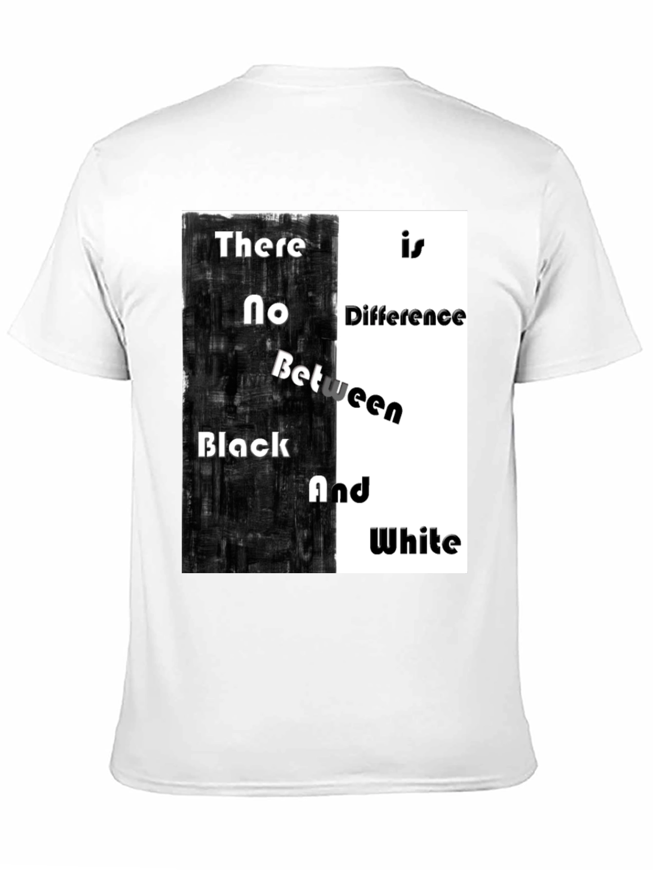 Black & White T-Shirt: Equality Design
