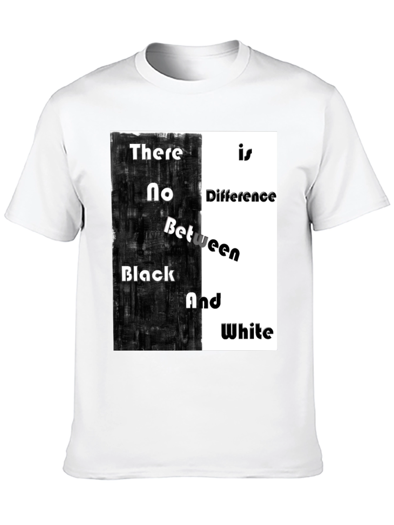 Black & White T-Shirt: Equality Design