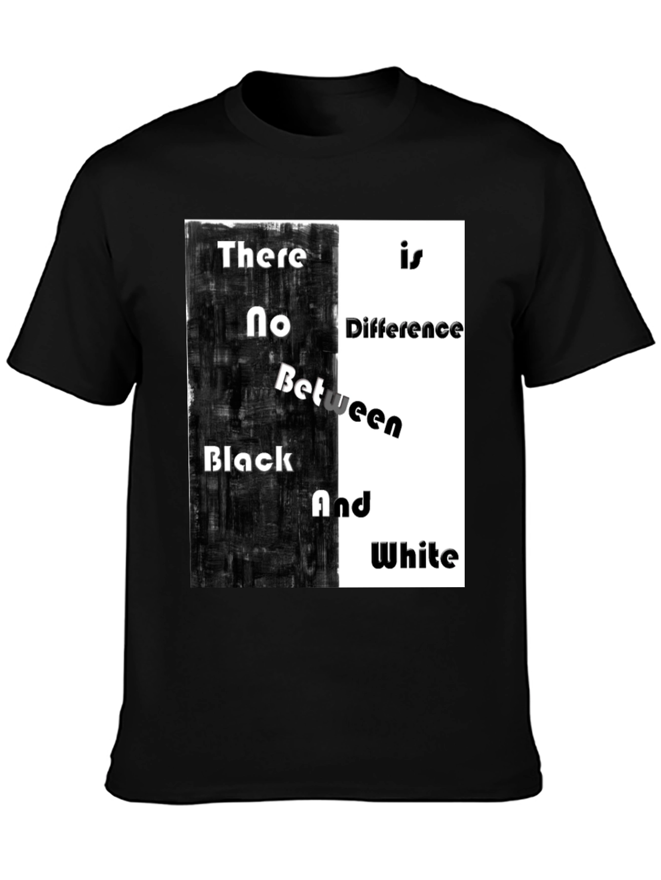 Black & White T-Shirt: Equality Design